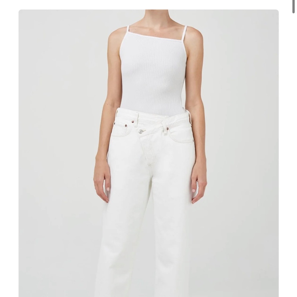 Agolde Priya Asymmetric Tank Top